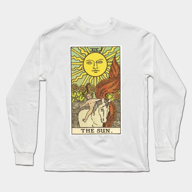 THE SUN Long Sleeve T-Shirt by Pinches Dibujos Feos